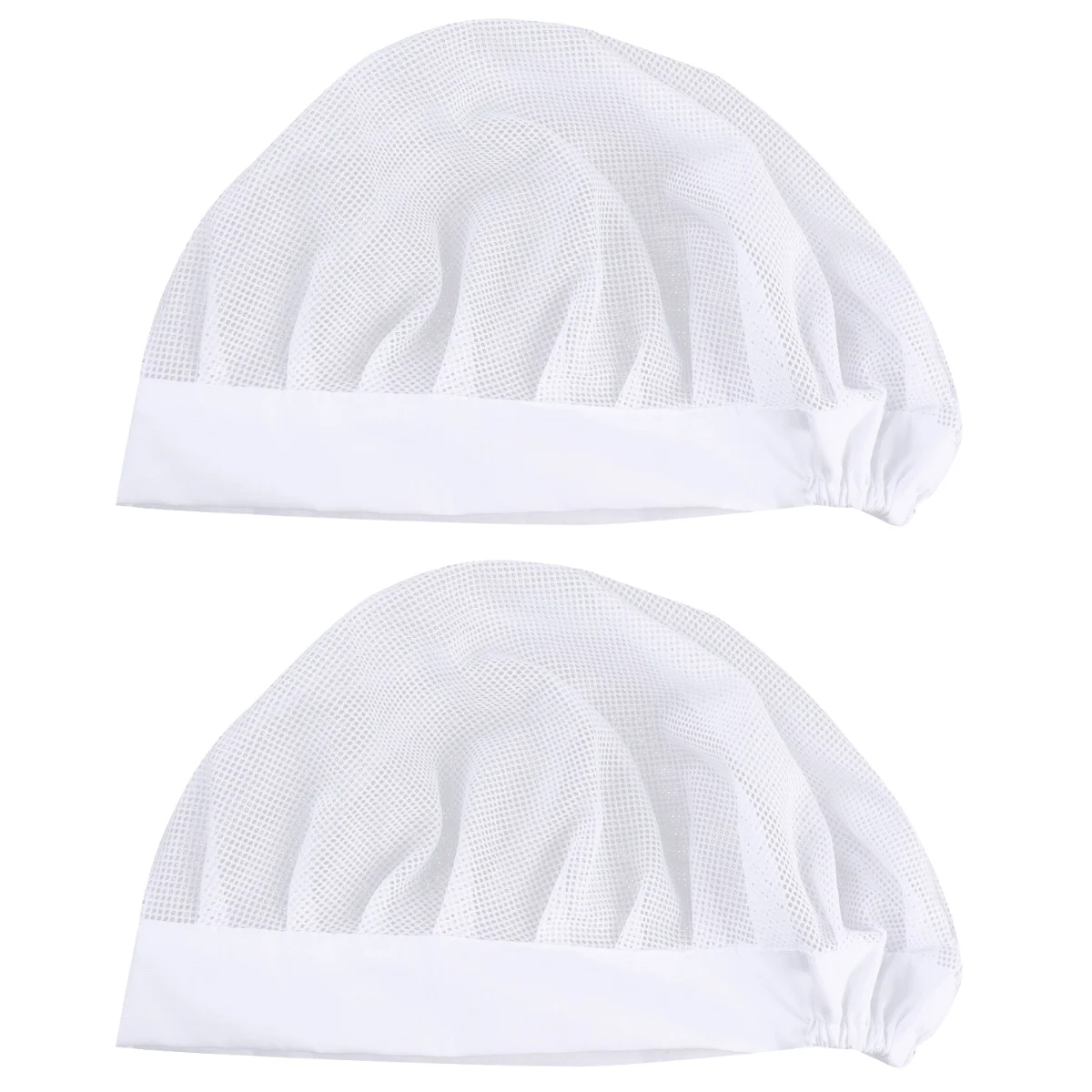 Комплект из 2 шапочек для медсестры, чепчик для вьющихся волос, спальные женские шляпы и кепки с широкими полями