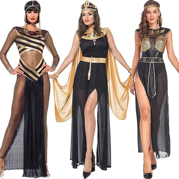 2024 Ролевой костюм Королевы Славы, Этнический костюм на Хэллоуин, косплей, костюм принцессы Древнего Рима, костюм взрослой женщины