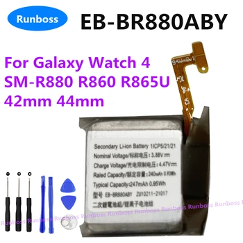 EB-BR880ABY 44 мм 247 мАч Сменный Аккумулятор Для Samsung Galaxy Watch 4 42 мм SM-R880 SM-R860 R865U Батареи