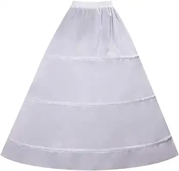 Высококачественное фабричное свадебное белое пышное свадебное платье, свадебные нижние юбки невесты
