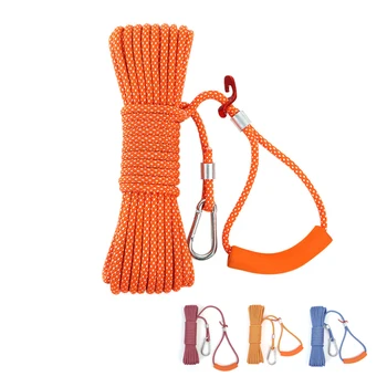 Ветрозащитная и противоскользящая Веревка Для сушки белья, удобная и неперфорированная, Для подвешивания на открытом воздухе, 5 м/10 м/15 м, P378
