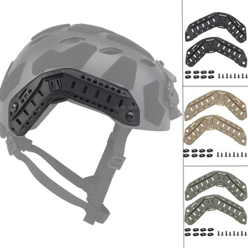 Охотничьи шлемы Боковая Направляющая Тактический Быстрый адаптер для шлема Направляющая для стрельбы Wargame Cs Адаптеры для дуговых направляющих для шлема