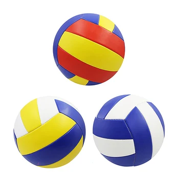 Профессиональные соревнования по волейболу, волейбол из ПВХ, Размер 5 для пляжа, кемпинга, волейбола, игры в помещении, тренировочный мяч