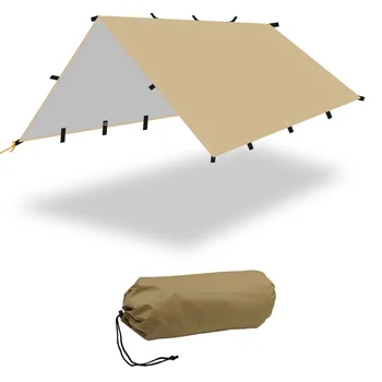 Легкая палатка для пикника, Кемпинг, Пеший туризм, Водонепроницаемый защитный брезент, Приключенческий поход, навес от солнца на открытом воздухе