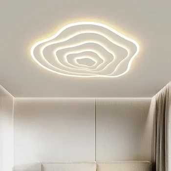 Скандинавский минималистичный гофрированный потолочный светильник для гостиной, столовой, спальни, детского кабинета, светильника для прохода, домашнего декора