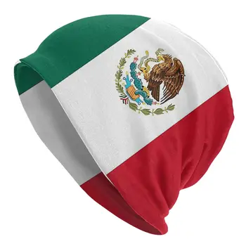 Наклейка на пуховое одеяло Mexcian Mexico, Шляпа с национальным флагом, Пуловер, детские Тонкие теплые мужские кепки из полиэстера