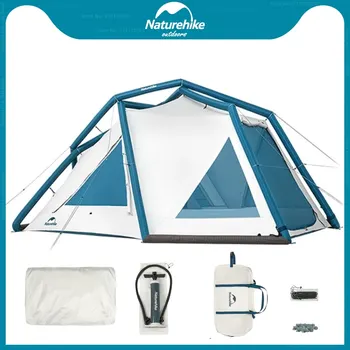 Naturehike Air 7.3 Надувная Палатка Кемпинг Портативная Легкая Воздушная Палатка Наружная Защита От Солнца UPF50 + Водонепроницаемая Палатка С Насосом