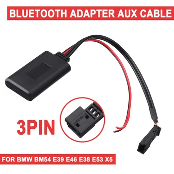 Автомобиль Для BMW BM54 E39 E46 E38 E53 X5 Модуль Bluetooth AUX IN Аудио Радио Адаптер 3-контактный Аксессуары Для Автомобильной Электроники