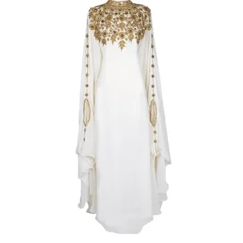 Марокко Дубай Арабские кафтаны Платье Абайя Очень красивое длинное платье Модный тренд