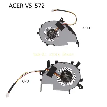 Вентиляторы охлаждения графического процессора ноутбука 4pin 5V 0.5A Радиатор графического процессора для Acer V5 V5-472 D0UA