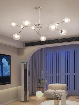 Современные подвесные светильники для гостиной, кухонного островка, подвесных светильников, люстры в стиле Баухауз, украшения для дома в стиле лофт.