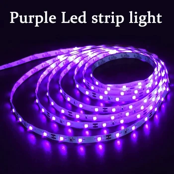 1 М Фиолетовые 5 В USB светодиодные ленты для подсветки телевизора, спальни, игровой комнаты, Книжной полки, Витрины, декоративного освещения атмосферы, лампы