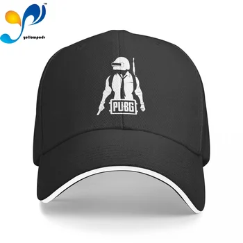 Мужская бейсболка PUBG Trucker Cap Snapback, мужские шляпы с бейсбольным клапаном, кепки с логотипом