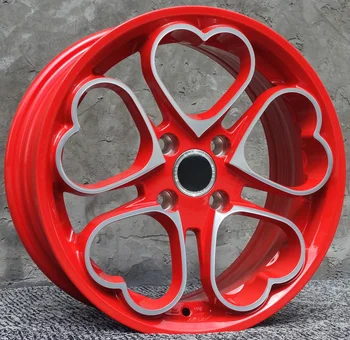 Автомобильные диски Red Love 15 дюймов из алюминиевого сплава 4x100