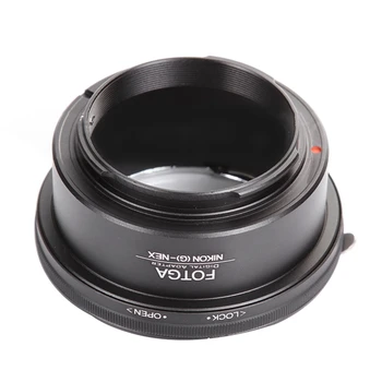 Переходное кольцо FOTGA для объектива Nikon G-NEX к переходному кольцу для объектива камеры SONY NEX5 NEX3 A500 A6000 с электронным креплением
