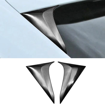 Спойлер заднего стекла автомобиля, Накладка на боковое крыло, Украшение для Honda HRV HR-V Vezel 2021 2022 из углеродного волокна