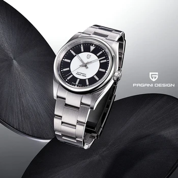 PAGANI DESIGN Japan NH35 2023 НОВЫЕ мужские Автоматические механические наручные часы Спортивные часы из нержавеющей Стали предпродажа Нового продукта!!!