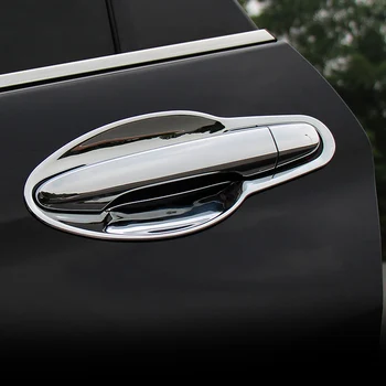 Для Honda CRV CR-V 2012 2013 2014 2015 2016 Аксессуары ABS Хромированные внешние дверные ручки для чаши, молдинг рамы лампы