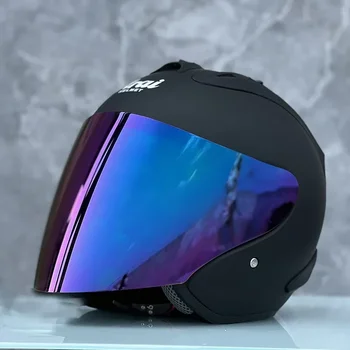 Полушлем, одобренный для гонок, шлем Ram4 SZ для летнего сезона, Мотоциклетный шлем для женщин и мужчин Honda Grey ECE