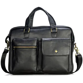 Мужская сумка из натуральной кожи, большой портфель для деловых поездок, мужская кожаная сумка через плечо, мужские документы, сумка для ноутбука через плечо