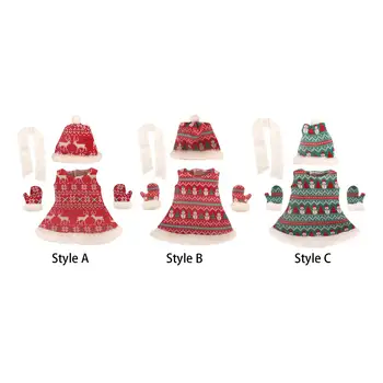 Рождественский Комплект Одежды Merry Christmas Gift 18-дюймовая Куколка Одежда Аксессуары