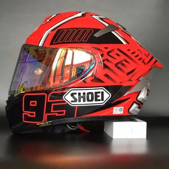 Полнолицевый Гоночный Мотоциклетный шлем SHOEI X14 Шлем X-Четырнадцать Шлем Casco De Motocicleta Capacete