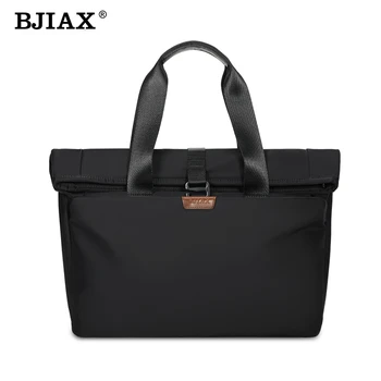 BJIAX Корейский портфель Мужская сумка Офисная компьютерная сумка для юриста Холщовая сумка через плечо Мужская сумка для документов