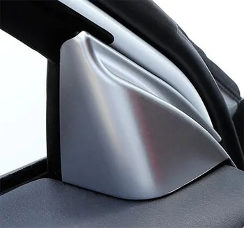 Для Mazda CX5 CX-5 2017 2018 ABS Внутреннее Окно Стойка Динамик Внутренняя Треугольная Крышка Отделка Аксессуары Для Укладки Автомобилей 2 шт