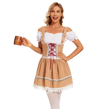 Мюнхенское Немецкое пивное платье, костюм для вечеринки на Октоберфесте
