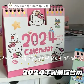 TAKARA TOMY Hello Kitty, Календарь времени, Мультяшный Милый ремешок для часов с датой записи, изысканный узор
