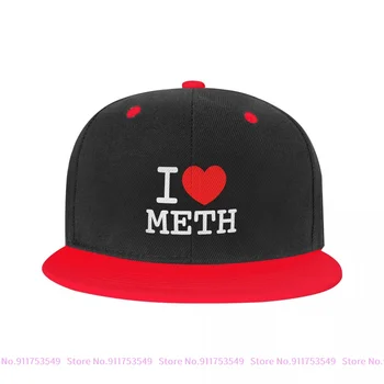 I Love Meth Ny Funny Drugslsd High Crystals Детская Бейсболка Snapback В стиле Ретро, Горячие Предложения, Красочные Бейсболки Для Подростков
