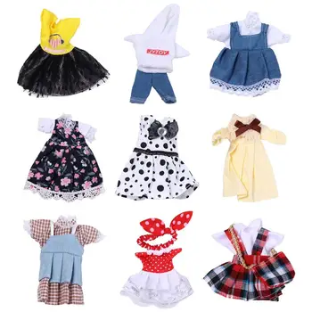 Кукла своими руками Лучшие подарки для детей 16 см, костюм с юбкой, кукольная одежда, кукольное платье принцессы, одежда BJD, одежда для куклы BJD