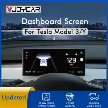 2023 3-е поколение для Tesla Model 3 Y Аксессуары Цифровая приборная панель HUD Комбинация приборов 9-дюймовый HD-метр Carplay Android Auto