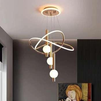 Подвесные светильники Nordic LED для столовой, люстры Lustre, домашний декор, подвесная лампа для потолочного светильника, внутреннее освещение.