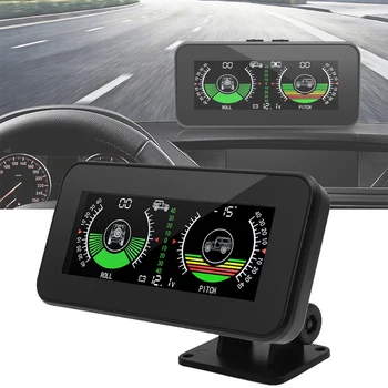 Новый цифровой автомобильный GPS-спидометр, умный инклинометр, автомобильный HUD-дисплей, цифровой измеритель наклона, автомобильные аксессуары для бездорожья