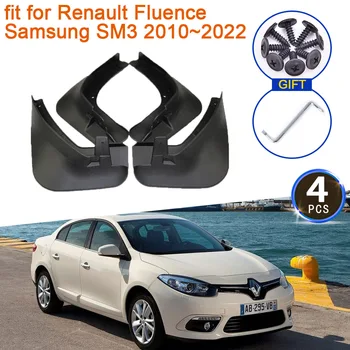 Для Renault Fluence Samsung SM3 2010 ~ 2022 2011 2012 2013 2014 2015 Брызговики Брызговик Переднего Заднего Колеса Брызговики Аксессуары