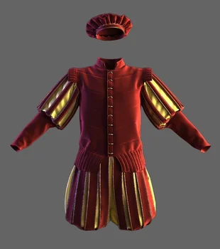 Средневековый мужской костюм Костюм эпохи Возрождения Костюм принца короля дворянина 18 века костюм эпохи Тюдоров Елизаветы, сшитый на заказ